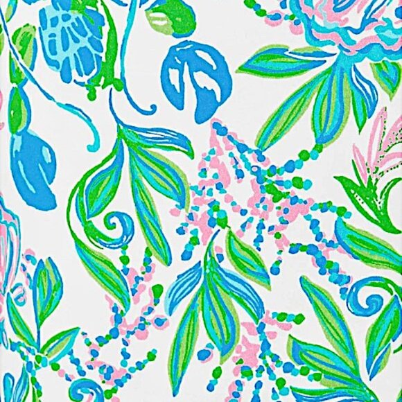 Lilly Pulitzer "The Lilly Shift" in Resort White/Just a Pinch NWT - Size 10 - Picture 5 of 8